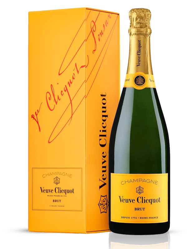 VEUVE CLICQUOT YELOW ESTUCHE