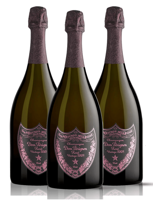 3 BOTELLAS DOM PERIGNON ROSE