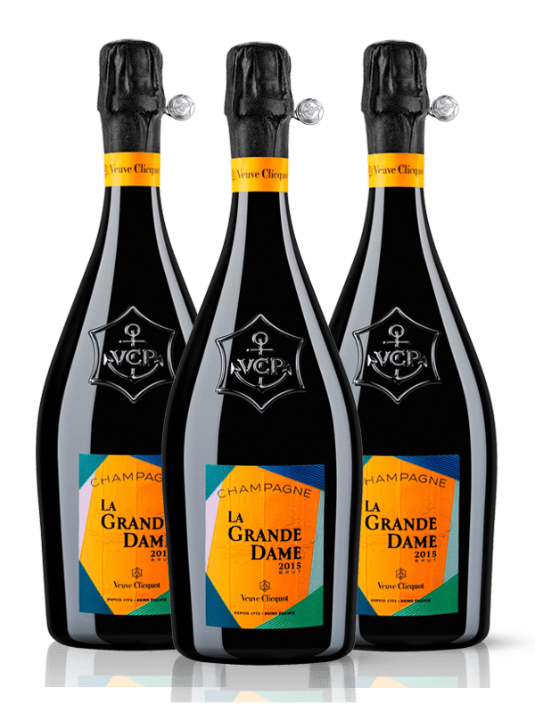 3 BOTELLAS LA GRAN DAME VEUVE CLICQUOT