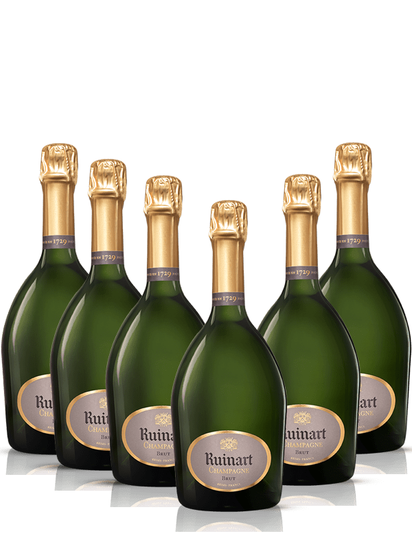 6 BOTELLAS R DE RUINART