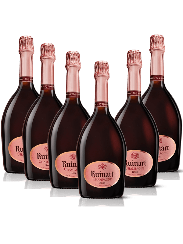 6 BOTELLAS RUINART ROSE