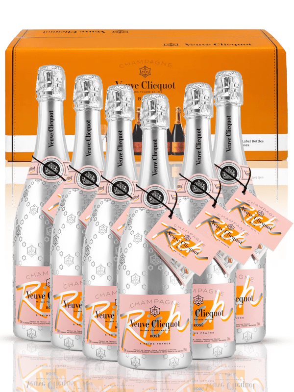 CAJA VEUVE CLICQUOT RICH ROSE