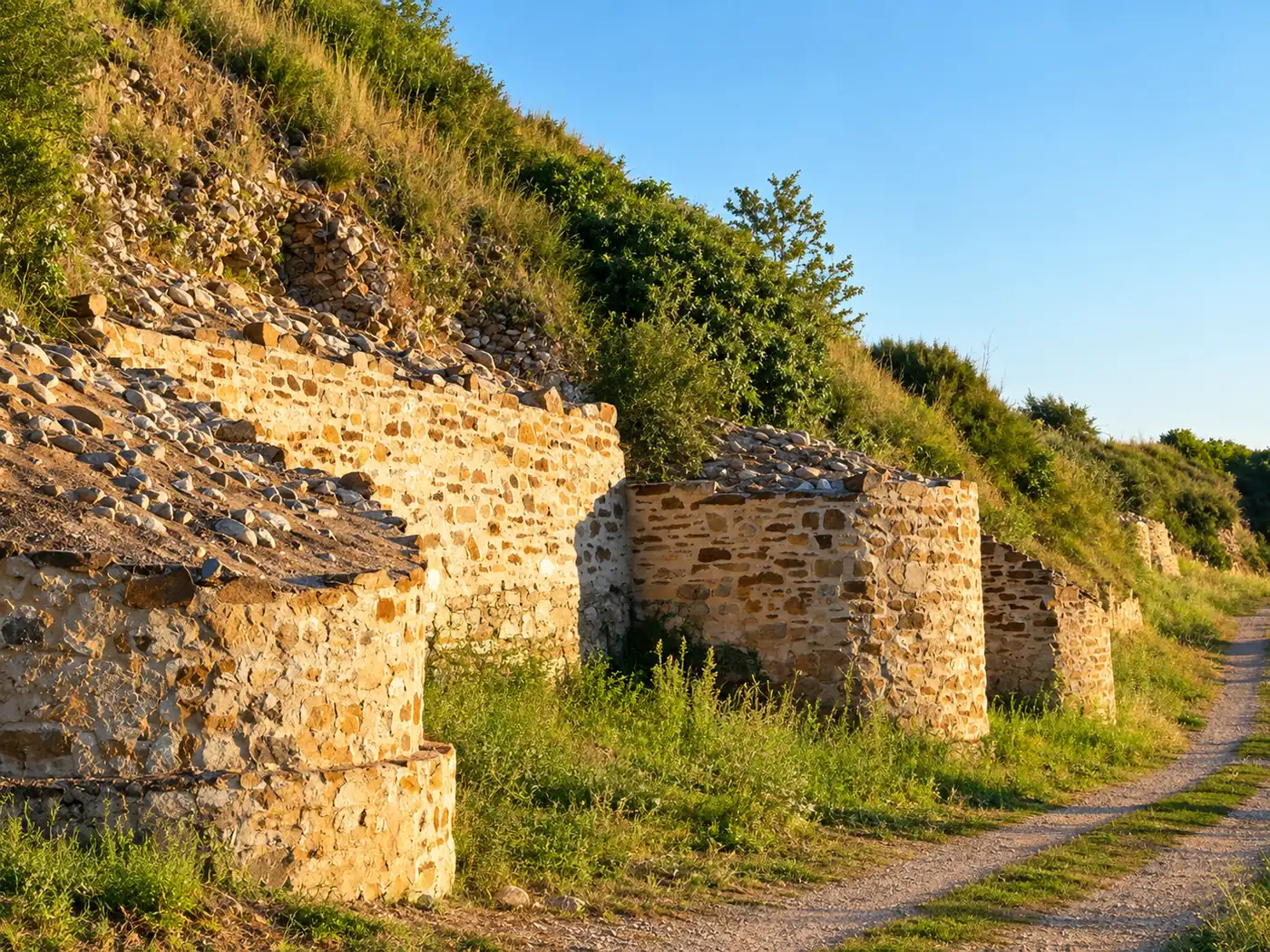 El Castro de la Ventosa, yacimiento romano que da nombre a Castro Ventosa (Bierzo)