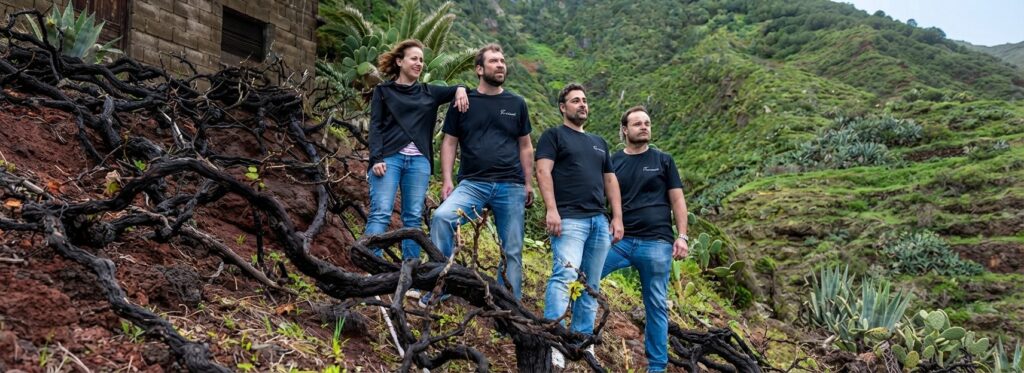 Envínate: viñedo atlántico en ladera
