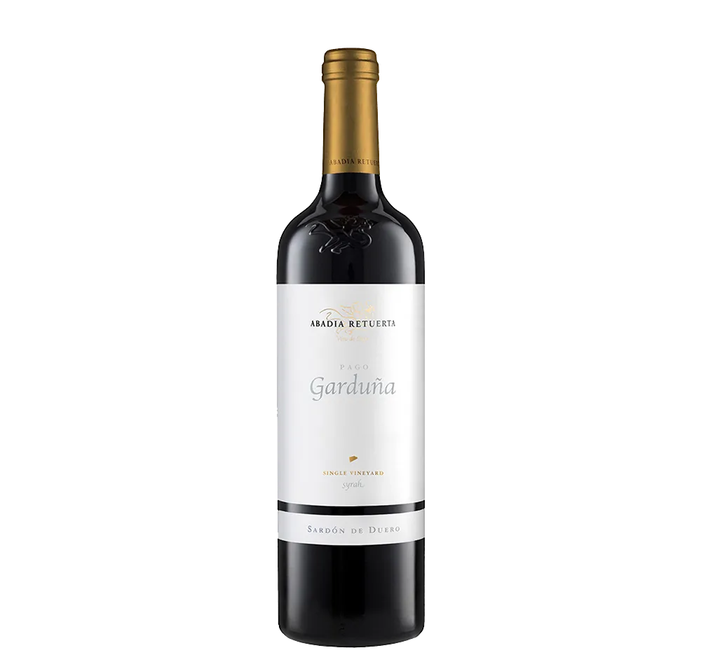 Botella de Pago Garduña Syrah 2018, de Abadía Retuerta